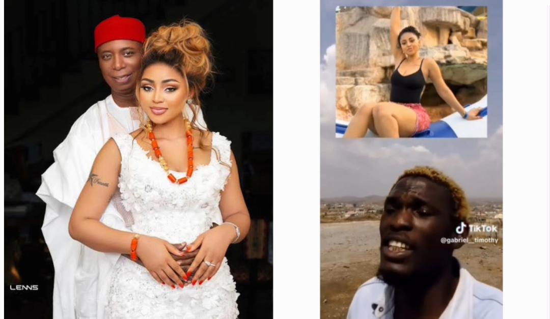 Ned Nwoko reacts after Sowore tackled him for securing remand of TikToker who claimed his wife, Regina Daniels, has a boyfriend in Abuja